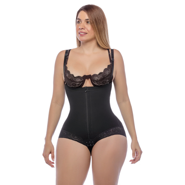 Body cachetero strapless con encaje siliconado (Ref: 412) - Imagen 3