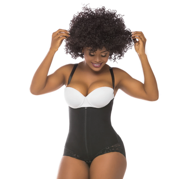 Body cachetero strapless con encaje siliconado (Ref: 412) - Imagen 5